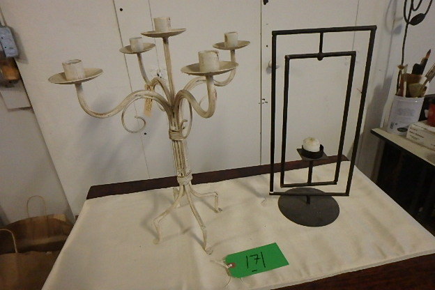 Pair Candle Stands