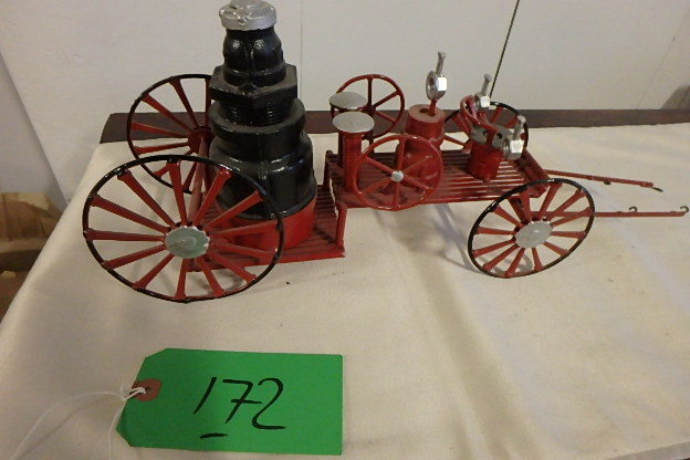 Folk Art Fire Engine