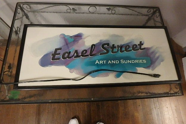 Back Lit Sign
