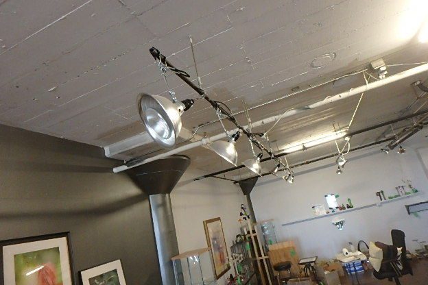 Lot of 17 Work Lights