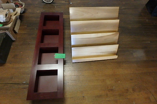 Shadow Box, Wood Display Rack