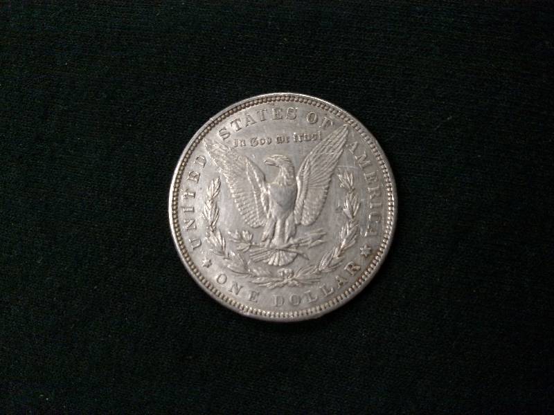 1896 AU  Morgan Silver Dollar...