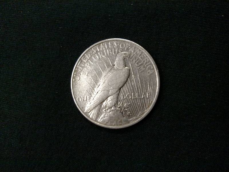 1926 D Peace Silver Dollar...