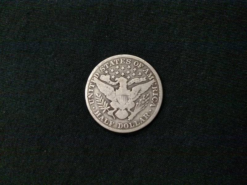 1911 Barber Silver Half Dollar...