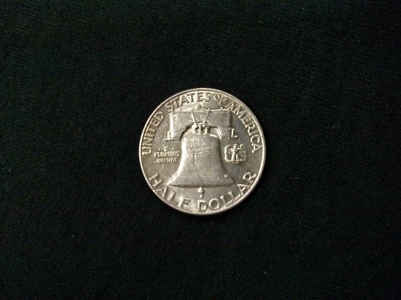 1963 D Franklin Silver Half Dollar...