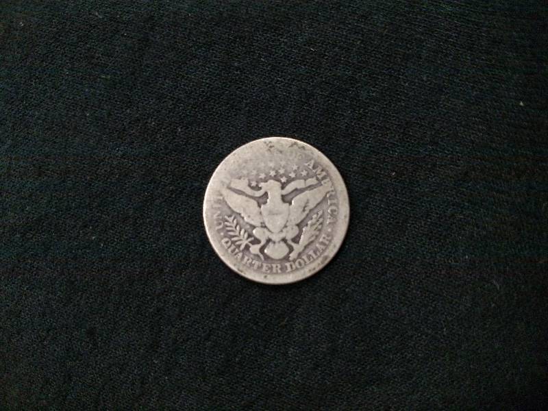 1899 Barber Silver Quarter...