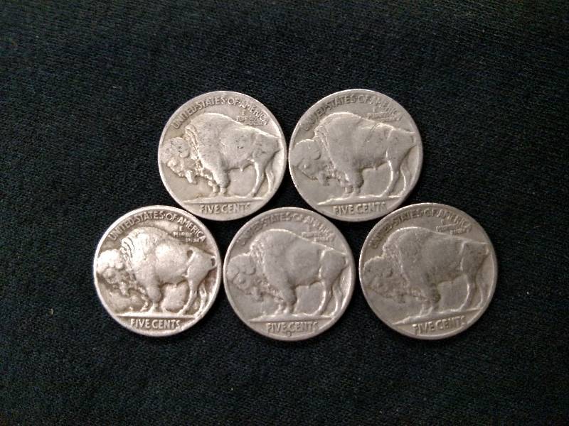 1926, 28, 35, 36 S, & 37 Buffalo Ni...