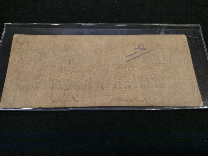 1861 One Dollar Augusta Insurance &...