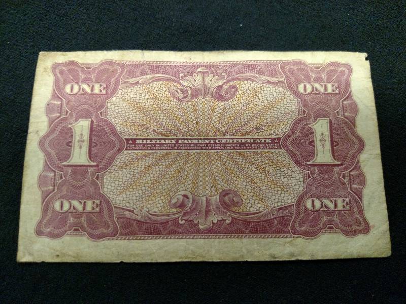 One Dollar Military Payment Certifi...