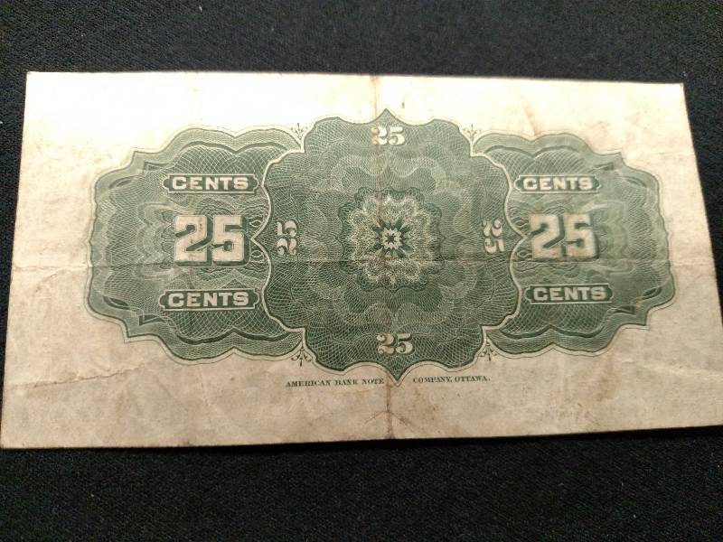 1900 25 Cents Dominion of Canada Fr...