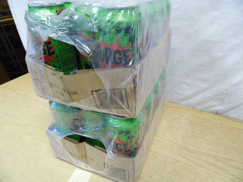 lot 42 image: 23 Cans of SURGE Soda