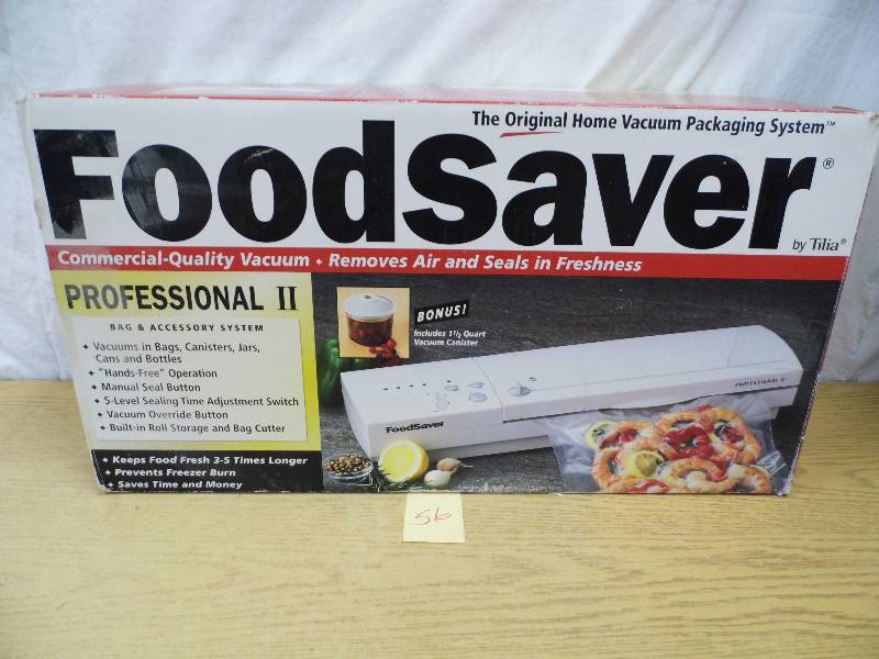 lot 56 image: Food Saver