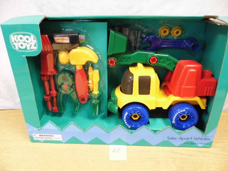 lot 61 image: Take Apart Vehicles Toy