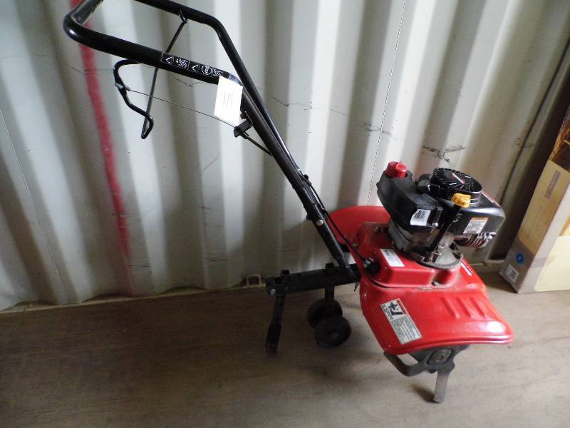 lot 118 image: Yard Machine Tiller