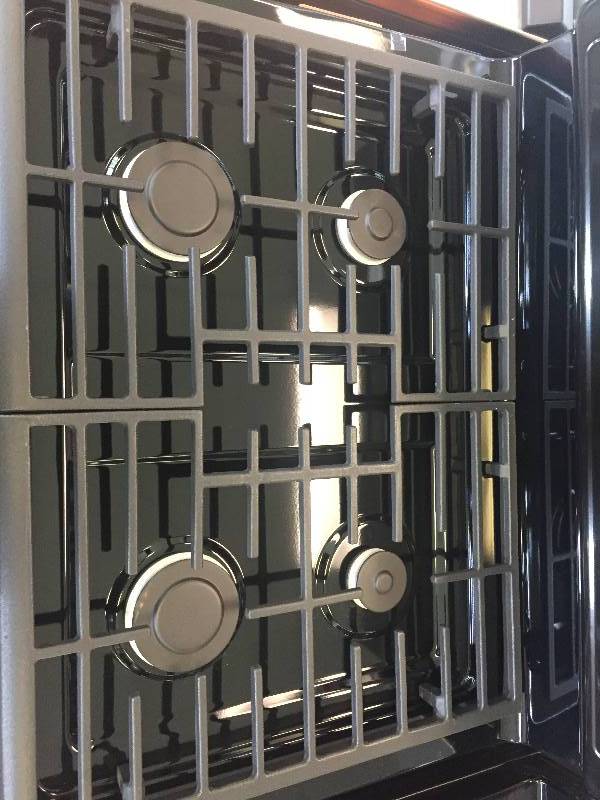 BRAND NEW WITH MANUFACTURERS WARRANTY-- WHIRLPOOL 5.1 cu. ft. Gas Range in Black--MODEL#WFG320M0BB