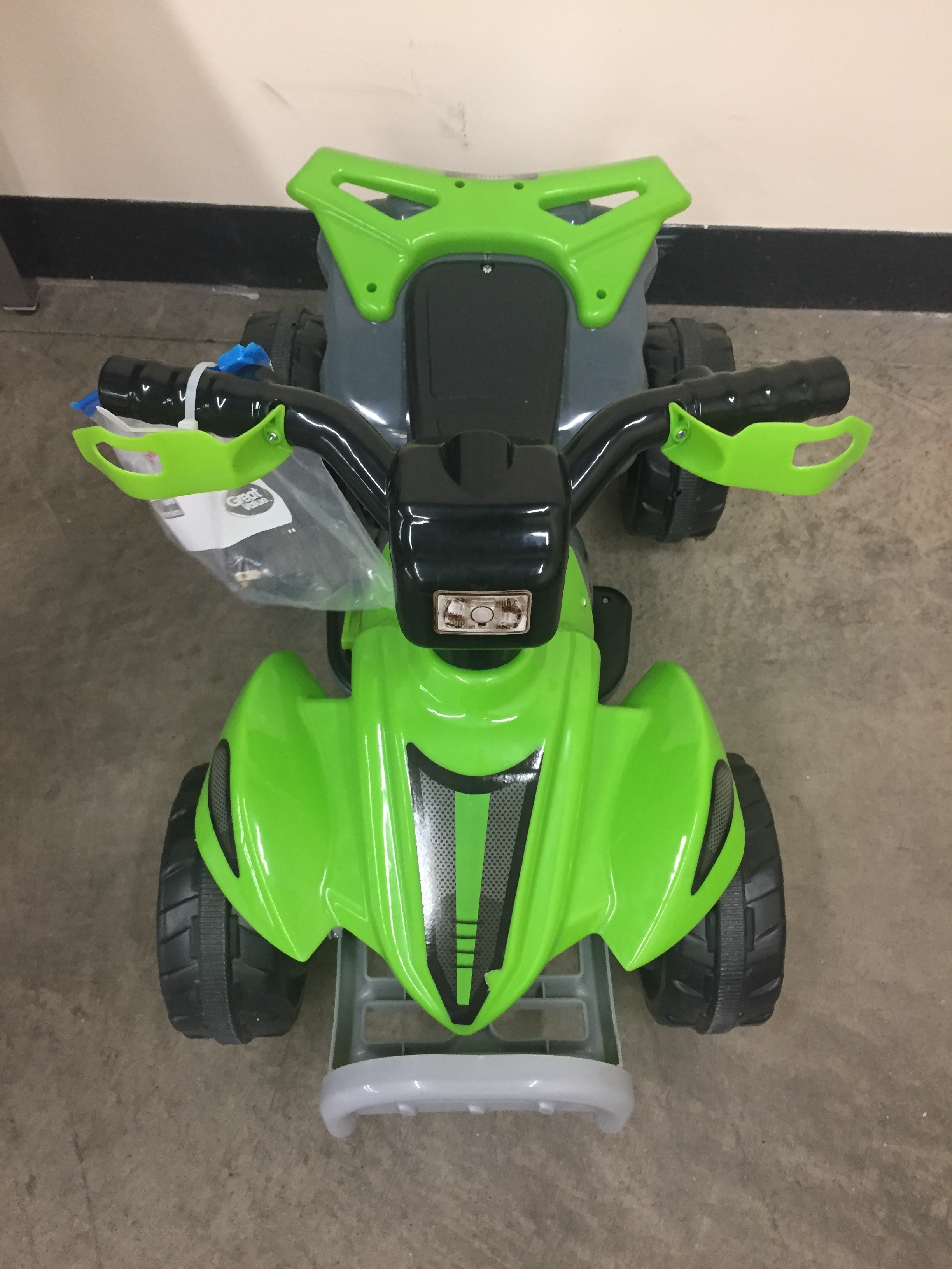 NEW 6 Volt Green Quad Power Wheel