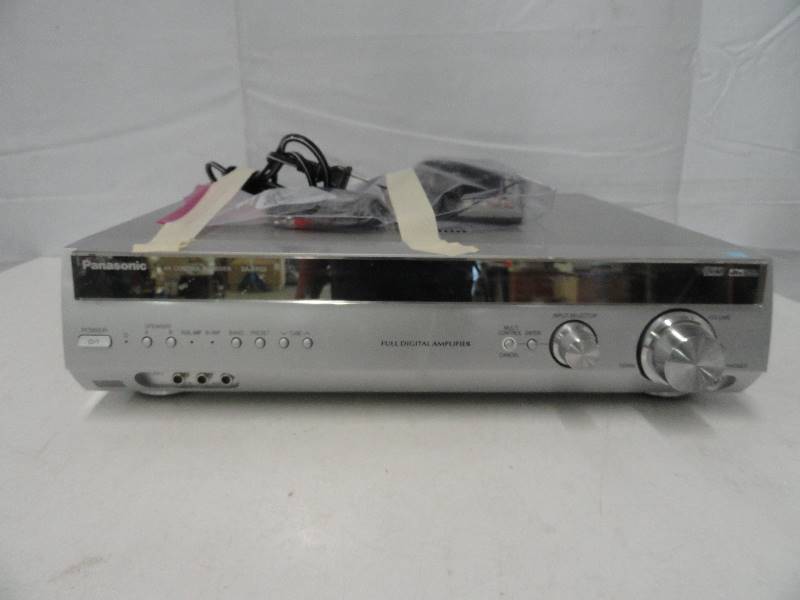 lot 27 image: Panasonic AV Control Receiver SA-XR55