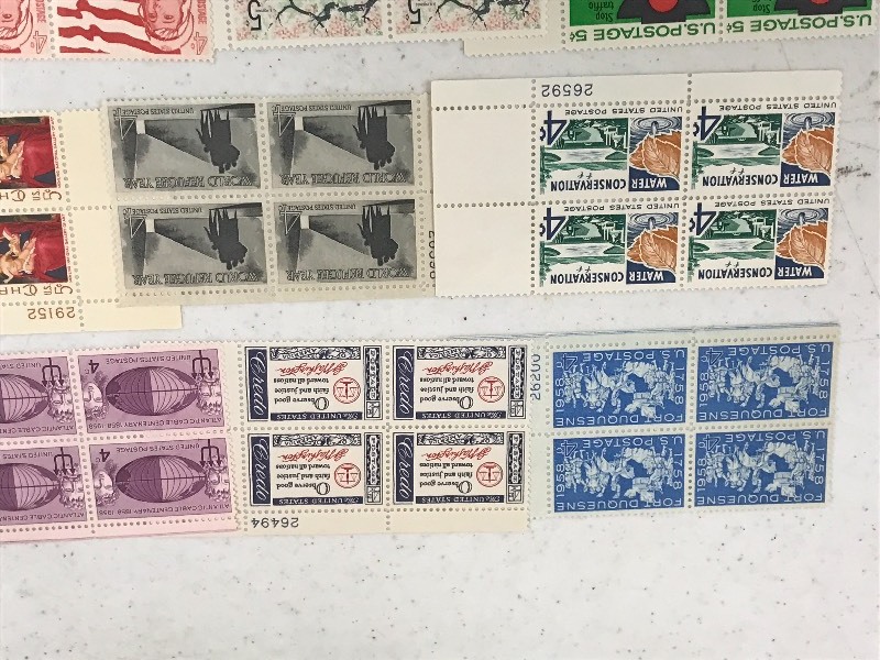 (10) Different 4-Cent U.S. Stamp Mi...