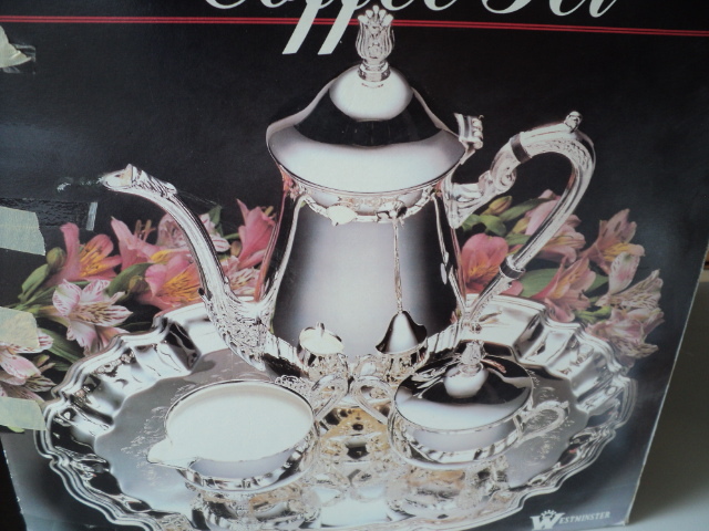 Silver Plate coffee set...