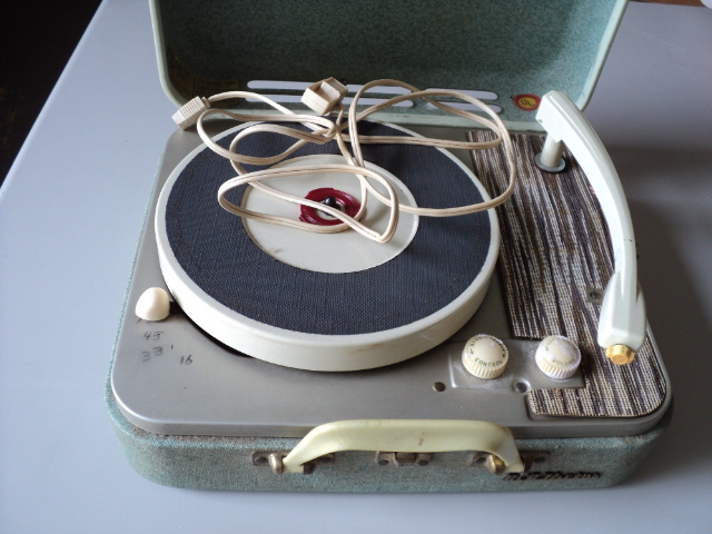 RCA Victor record player...