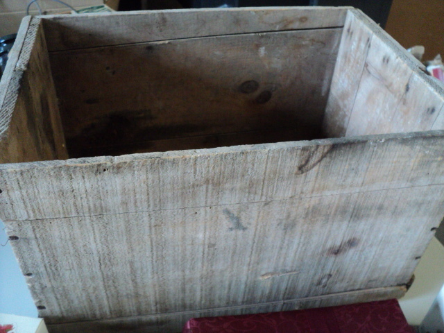 wood box, photo albums, brass candl...