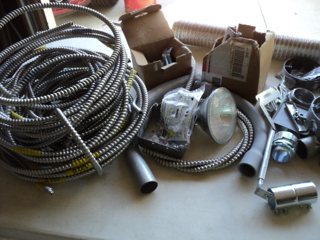 flex metal conduit and electrical s...