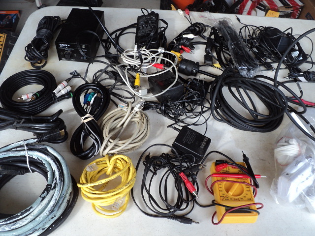 lot of cords...