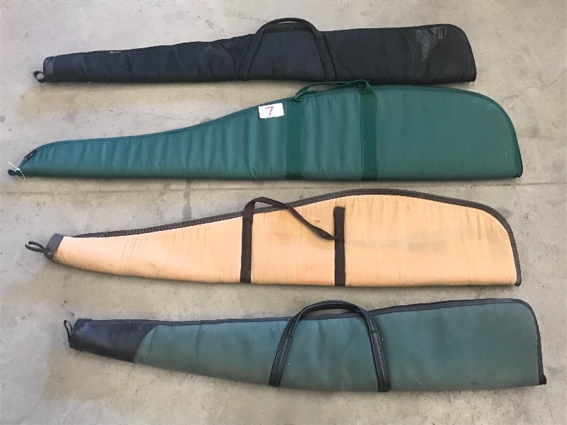 lot 7 image: Lot Of (4) Assorted Gun Cases ...