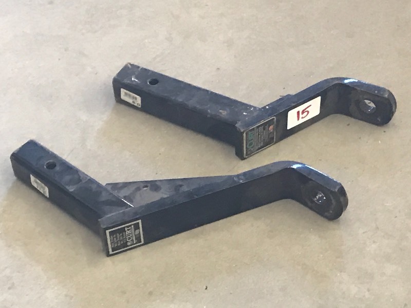 lot 15 image: Lot Of (2) Receiver Hitches ...