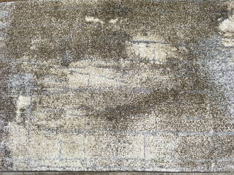 GA TORINO CECE TAUPE 7X10NEW AREA RUG, RETAIL $124.99