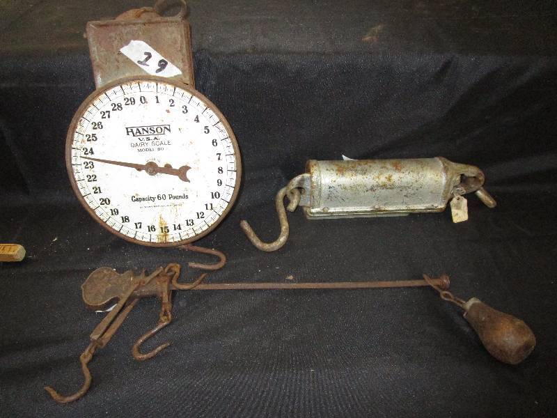 Old Vintage Scale pieces