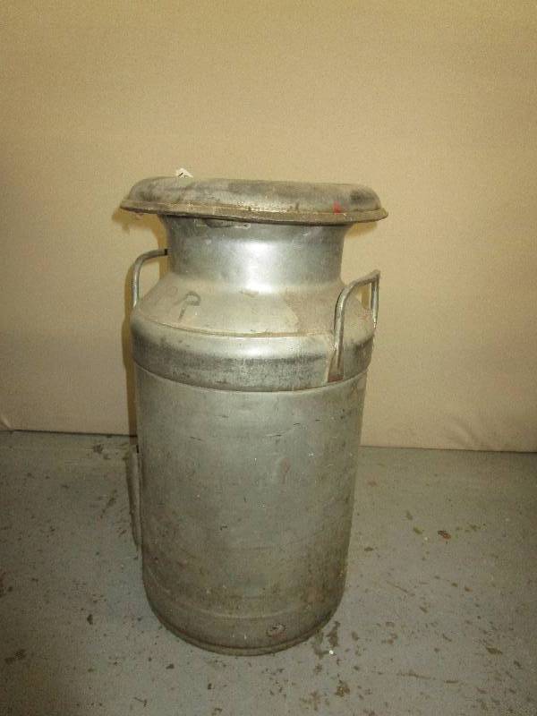Old cream can 20 tall