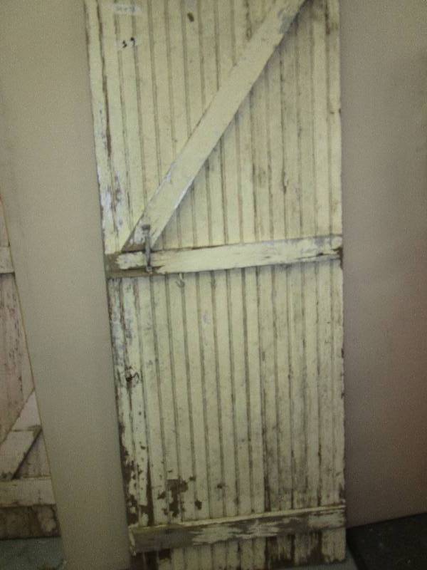 Wainscoting door 26 X 78