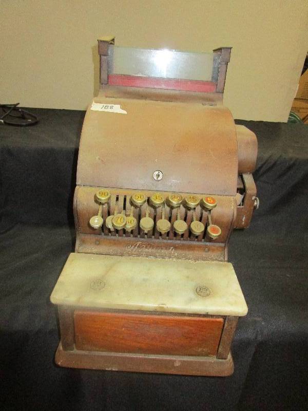 Old Cash register machine.