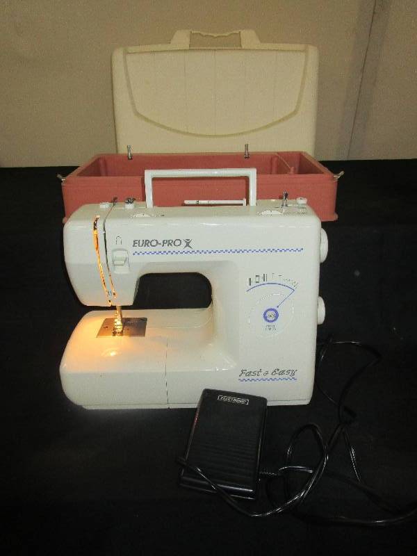 EUROPRO sewing machine Model 420. Serial Number 00020302 works July