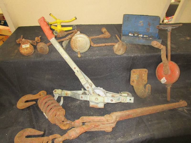 Various Rustic Items and Tools