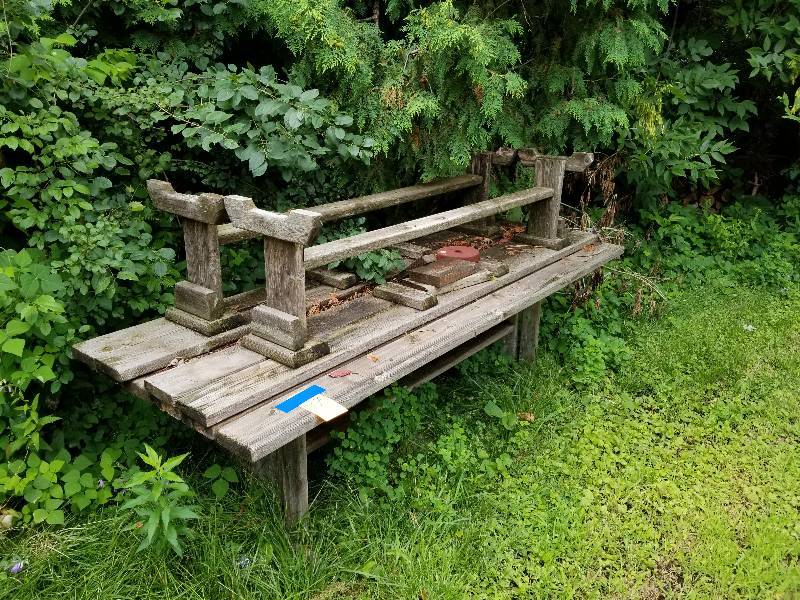 Picnic table.&nbsp&nbsp