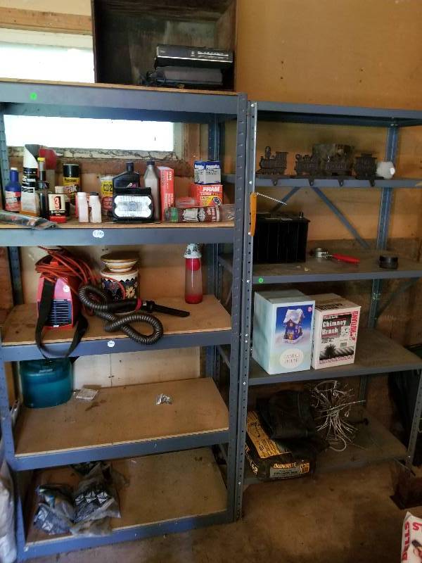 2 Shelves and contents.&nbsp&nbsp