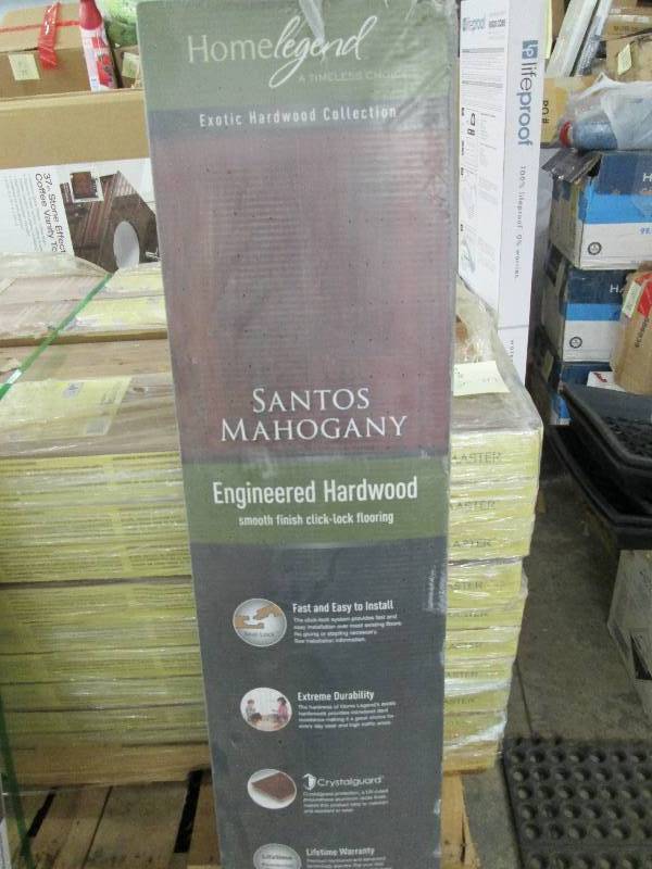 5 Cases Homelegend Santos Mahogany ...
