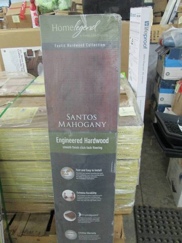 5 Cases Homelegend Santos Mahogany ...