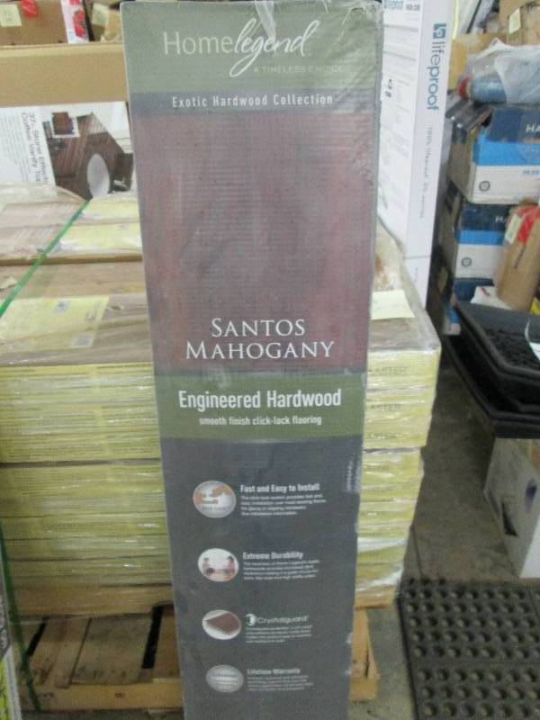5 Cases Homelegend Santos Mahogany ...