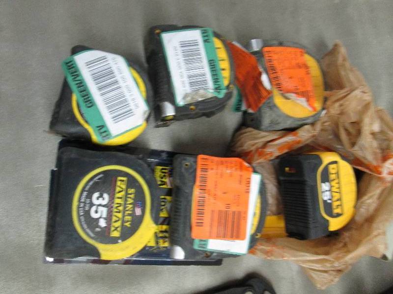 Lot of 7 Measuring Tapes in various...