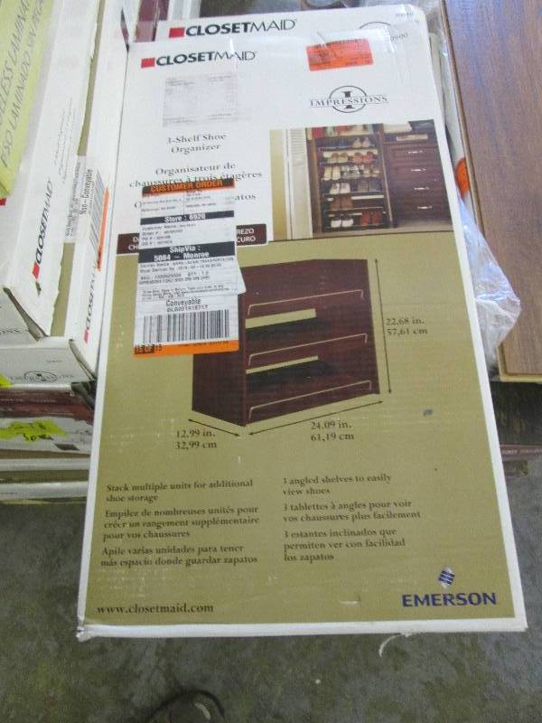 ClosetMaid Impressions 3-Shelf Shoe...