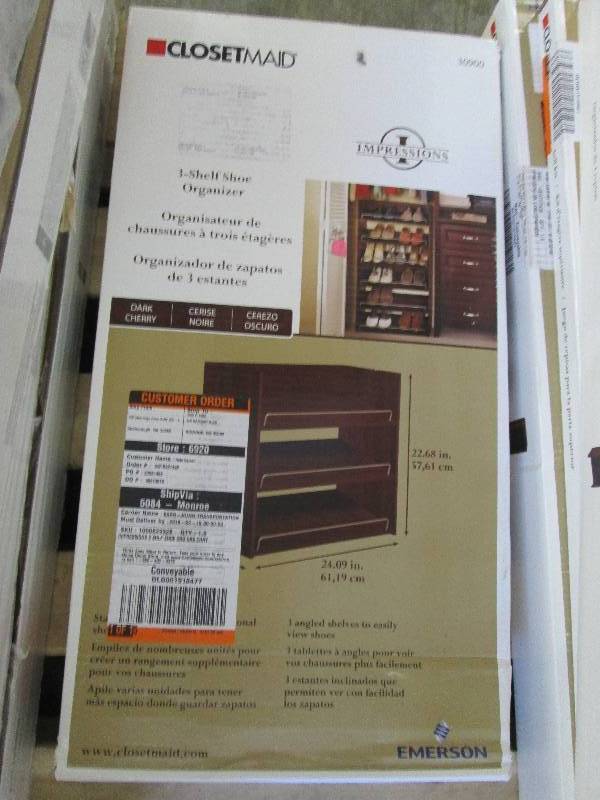 ClosetMaid Impressions 3-Shelf Shoe...