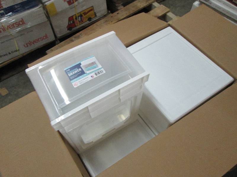 Lot of 4 IRIS Stacking drawer Mediu...
