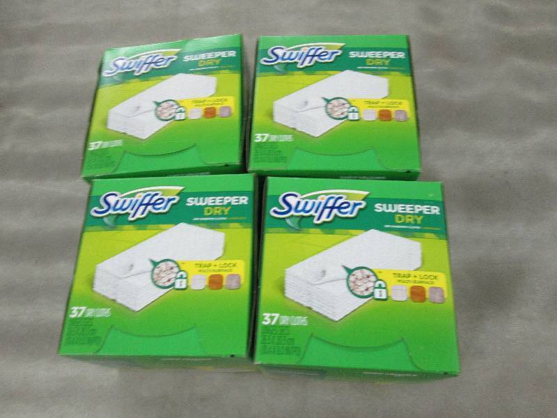 Lot of 4 Swiffer Sweeper Dry Sweepi...