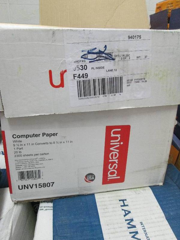 UNV15807 - Universal Computer Paper...