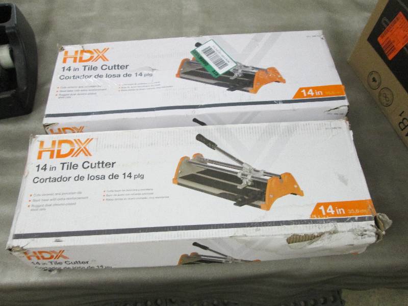 Lot of 2 open box HDX 14 inch Tile ...
