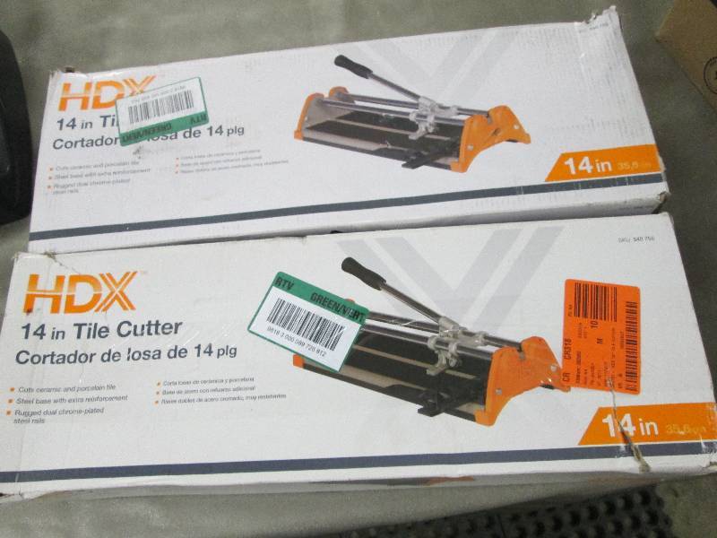 Lot of 2 open box HDX 14 inch Tile ...