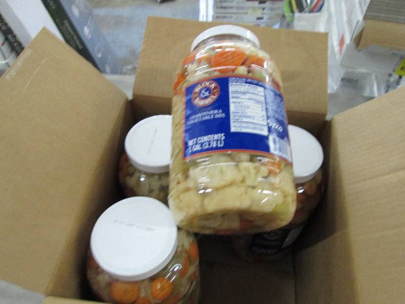 Case of 4 Gallon Jars Block & Barre...